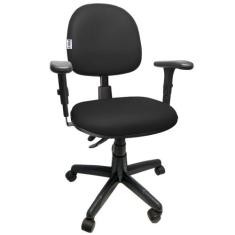 Cadeira Giratória Executiva Ergonômica Com Regulagem Back System NR17 