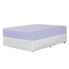 Lençol de cama King Avulso 400 Fios Com Elástico 100% algodao com elas