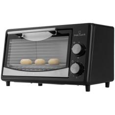 Forno Elétrico de Bancada Mondial com Timer 6L Preto Pratic Cook FR-09