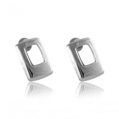 Brinco Pequeno Retangular [f027]
