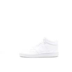 Nike Tênis masculino Court Vision Mid, Branco/Branco., 41