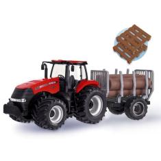 Trator Miniatura Case Magnum Tora 488 - Usual Brinquedos