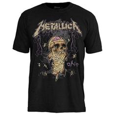 Stamp Rockwear, Camiseta Metallica One Cor:Preto;Tamanho:M