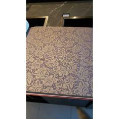 Papel De Parede Arabesco Pequeno Roxo/lilás Escuro