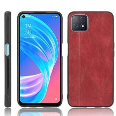 Capa adequada para Oppo A72 5G, capa de celular estilo couro, proteção robusta 360° protege seu telefone, capa de cor retrô para Oppo A72 5G