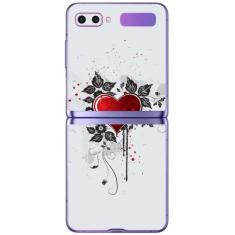 Capa Adesivo Skin364 Verso Para Samsung Galaxy Z Flip (2020) - KawaSki