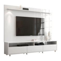 Rack com Painel Aspen 1.8 Branco - MoveisAqui