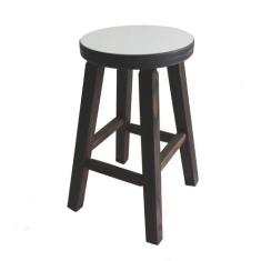 Banqueta Média Hardman Madeira P. Nogueira Mdf Branco - Hardman Móveis