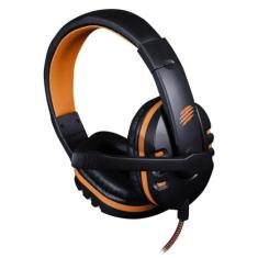 Headset Gamer Action Hs200 Conector P2 Oexgame Preto E Laranja - OEX G