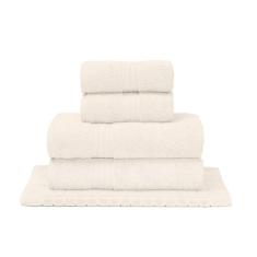 Jogo De Toalhas De Banho 5 Peças Buettner Algodão Egípcio Platine Pérola