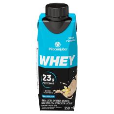 Bebida Láctea Whey Baunilha Zero Lactose Piracanjuba 250ml