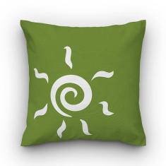 Capa de almofada VivaIN verde Sol