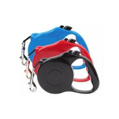 Coleira Guia Retrátil Para Cachorro Extensor Até 05 Metros