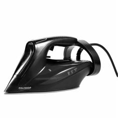 Ferro a Vapor Polishop Easy & Care 1800W Base Cerâmica Ceramic Glide Preto 220V