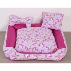 Cama Pet Unicolors Rosa Tamanho G