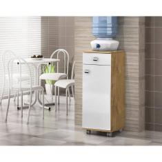 Balcão Com Rodinhas Bianca 1 Porta 1 Gav.