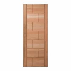 Folha de Porta Maciça 210x62cm Eucalipto Pm94 Talismã Cruzeiro Portas Nude