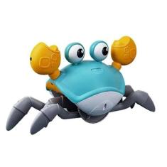 Brinquedo Caranguejo Automático Anda Sozinho Desvia Parede