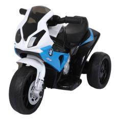 Mini Moto Elétrica Infantil BMW S1000 RR Bateria Recarregável Suporta 25kg