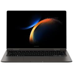 Notebook 13.3&quot; Touch Samsung Galaxy Book3 360 Core i5-1335U, Memória 8GB, SSD 256GB NVMe, Windows 11, Grafite, NP730QFG-KF2BR