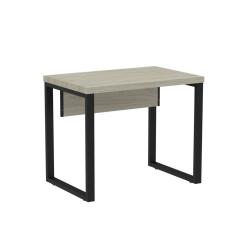 Mesa de Escritório Madeira 900x600x750mm M900pe40tub Nogueira Casablanca/Preto
