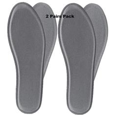 Palmilhas de espuma viscoelástica inserções de sapato para mulheres, solas internas de amortecimento confortável, forros de sapato para tênis, sapatos esportivos, botas de trabalho, 2 pares (feminino