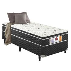 Cama Box Solteiro Mola Bonnel Conjugado 50Cm 88x188x50 Inmetro - Serra