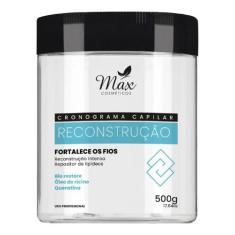Máscara Reconstrutora Profissional 500 Gr Tratamento Capilar - Max Com