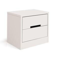 Mesa de Cabeceira 2 Gavetas S822 Dormitorio Padrão - Kappesberg