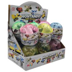 Montando Mini Velozes - Caixa com 12 Cápsulas Surpresa Lego