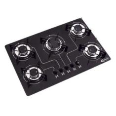 Fogão A Gás Cooktop 5 Bocas Bivolt - Clarice Fogoes