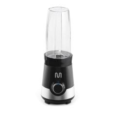 Liquidificador Shake com 2 Copos de 800ml e 3 Velocidades 220V 300W Preto Multi Home - GO014