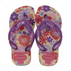 Chinelo Infantil Havaianas Kids Flores Buttercream