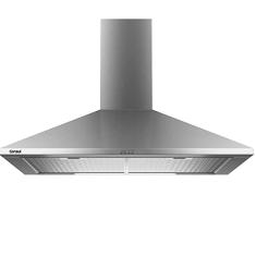 Coifa de Parede Consul 60 cm Inox piramidal 4 bocas com duplo filtro - CA060BR 220V