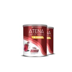 2X Atena Chá De Hibisco + Colageno Hf Suplementos