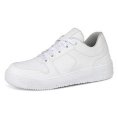 Tênis Casual Feminino Detalhes Muda de Cor no Sol Cadarço Confortável 