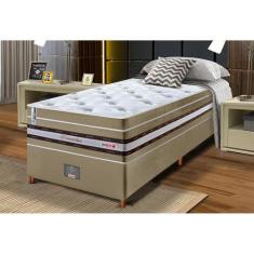 Conjunto Cama Box Solteiro de Molas Ensacadas Cama inBox Select Euro S