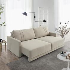 Sofá Patmos 4 Lugares 230cm retrátil e Reclinável Estofama