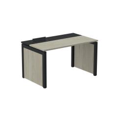 Escrivaninha para Escritório 120x79,2 Pscpp120 Nogueira Casablanca/Preto