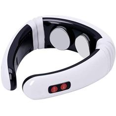 Desconhecido Massageador de Coluna Cervical Pulso Eletrônico com Vibração e Terapia Magnética Infravermelho