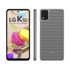 Smartphone LG K52 64GB Cinza 4G Octa-Core 3GB RAM Tela 6,6 Câm. Quádru