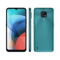 Smartphone Motorola Moto E7 32GB Aquamarine - 4G Octa-Core 2GB RAM 6,5