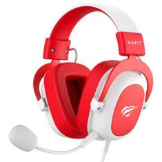 Headset Gamer Havit H2002D, Drivers 53mm, P3, XBOX ONE e PS4, Branco e