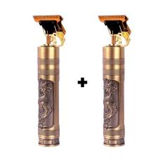 2 Maquininhas Dragon Retro Ultra Afiado Barba Profissional - LAURUS, B