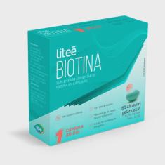 Biotina Litee 60 Cápsulas Softgel