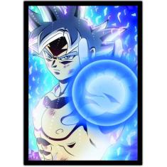 Quadro Dragon Ball Goku Anime Desenho Com Moldura G017 - Vital Quadros