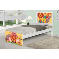 Cama Solteiro Palhaço Circo