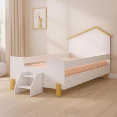 Cama Infantil Montessoriana Ayla Solteiro com Colchão - Infantile Move