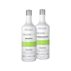 Kit Shampoo E Condicionador Cicatrifios 1 Litro - Inoar, 1L