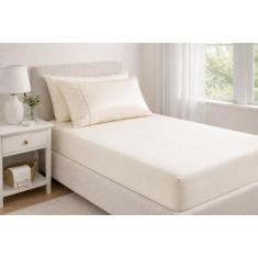 Lençol Solteiro Avulso 600 Fios Com Elástico algodao egipcio - Rafalor